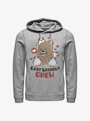 Star Wars Episode VIII The Last Jedi Lost Without Chew Hoodie