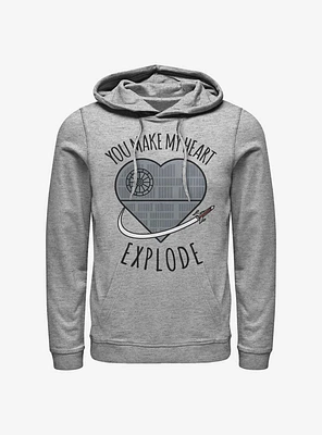 Star Wars Heart Explode Death Hoodie