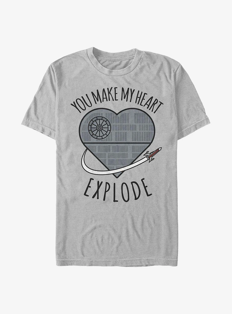 Star Wars Heart Explode Death T-Shirt