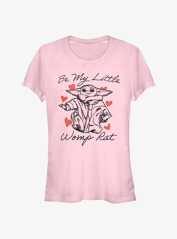 Star Wars The Mandalorian Be My Womp Rat Girls T-Shirt