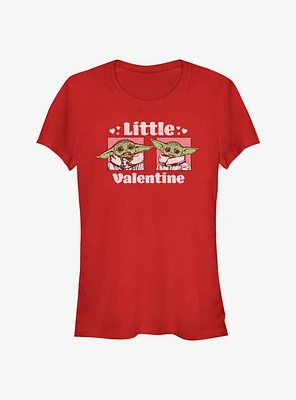 Star Wars The Mandalorian Little Valentine Child Girls T-Shirt