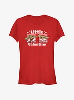 Star Wars The Mandalorian Little Valentine Child Girls T-Shirt