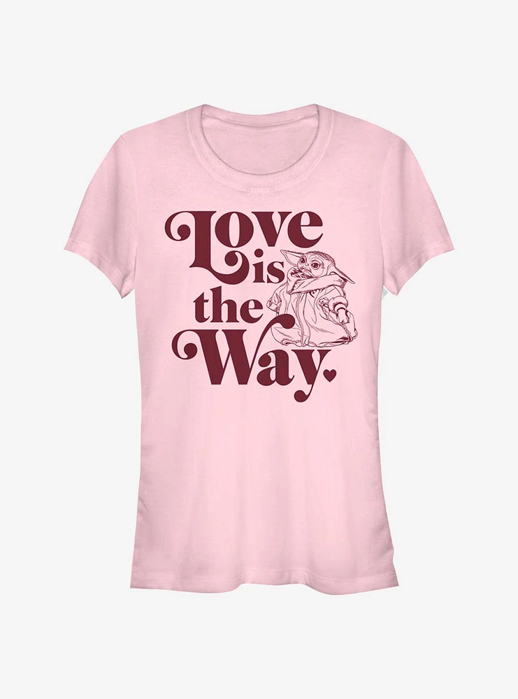 Star Wars The Mandalorian Love Is Child Girls T-Shirt