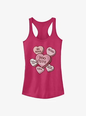 Star Wars The Mandalorian Child Candy Hearts Girls Tank