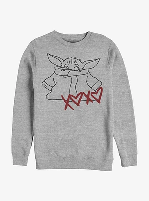 Star Wars The Mandalorian XOXO Child Crew Sweatshirt