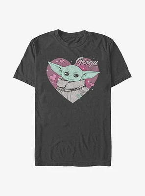 Star Wars The Mandalorian Grogu Valentine T-Shirt