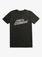 Fast And Furious Font T-Shirt