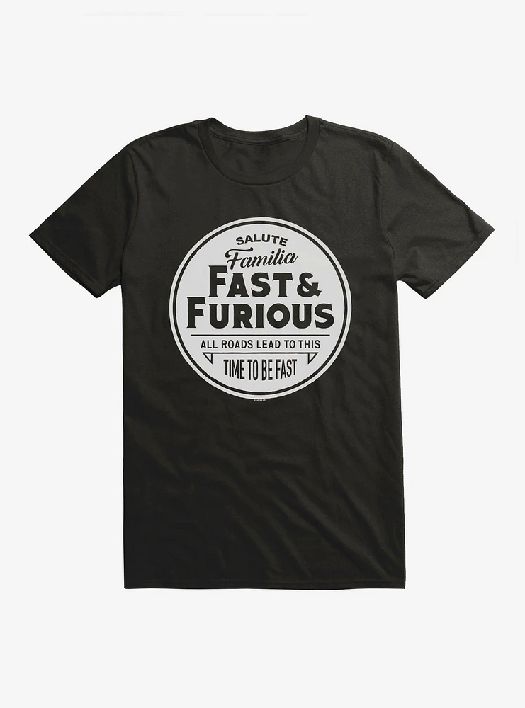Fast And Furious Time To Be T-Shirt