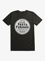 Fast And Furious Time To Be T-Shirt