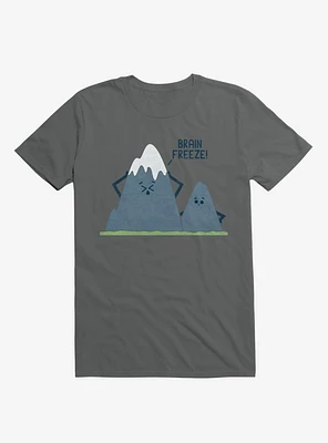 Brain Freeze! Mount Everest Charcoal Grey T-Shirt