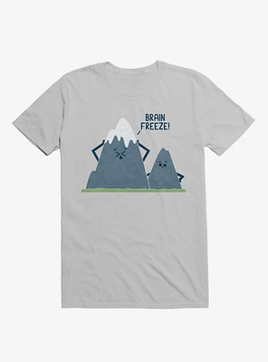 Brain Freeze! Mount Everest Ice Grey T-Shirt