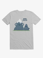 Brain Freeze! Mount Everest Ice Grey T-Shirt