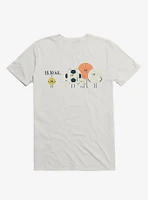 Sports Balls Playing Hide And Seek White T-Shirt