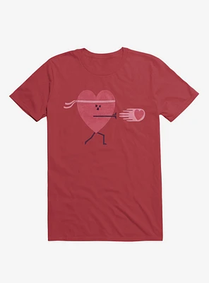 Power Of Love Heart Red T-Shirt