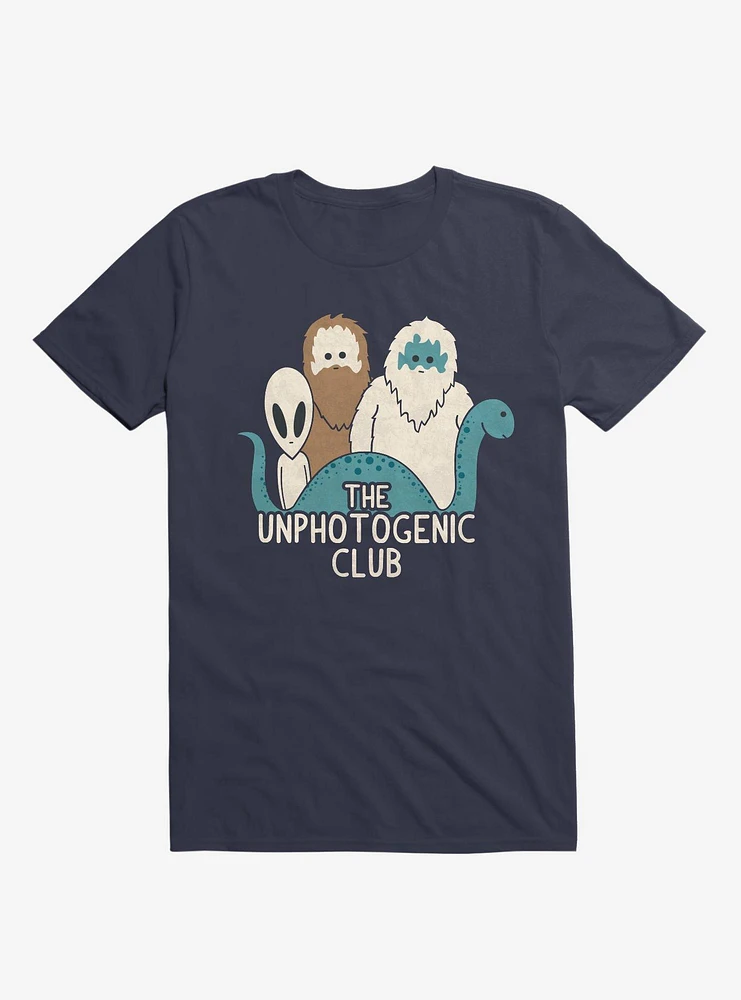 The Unphotogenic Club Mythical Creatures Navy Blue T-Shirt