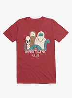 The Unphotogenic Club Mythical Creatures Red T-Shirt