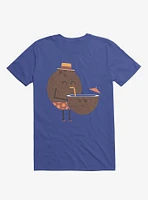 Coconut Cannibal Royal Blue T-Shirt