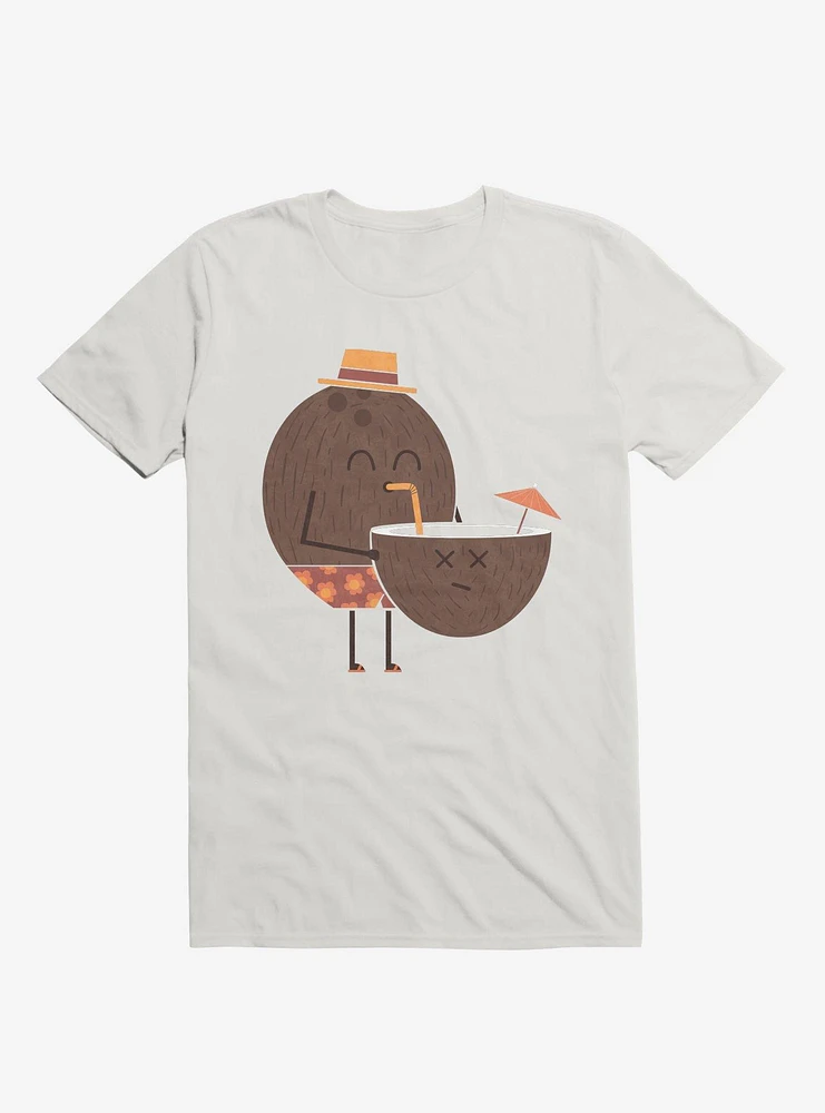 Coconut Cannibal White T-Shirt