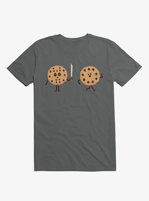 Cookhees Cookie Murder Charcoal Grey T-Shirt