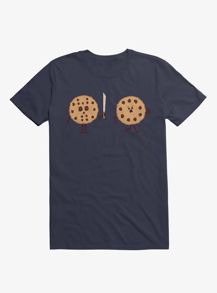 Cookhees Cookie Murder Navy Blue T-Shirt