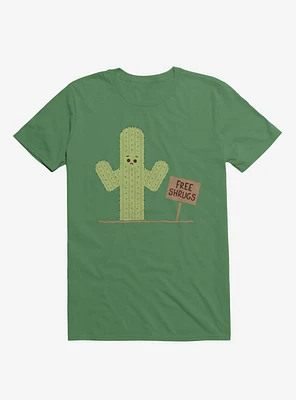 Cactus Free Shrugs Irish Green T-Shirt