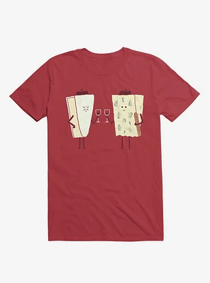 Frencheeses Cheeses Drinking Wine T-Shirt