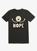 Thumbs Up Face Nope Sign T-Shirt