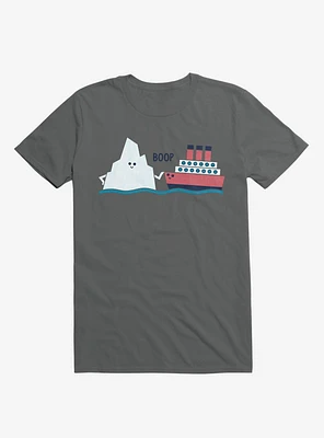 Iceberg Boop Ship Charcoal Grey T-Shirt
