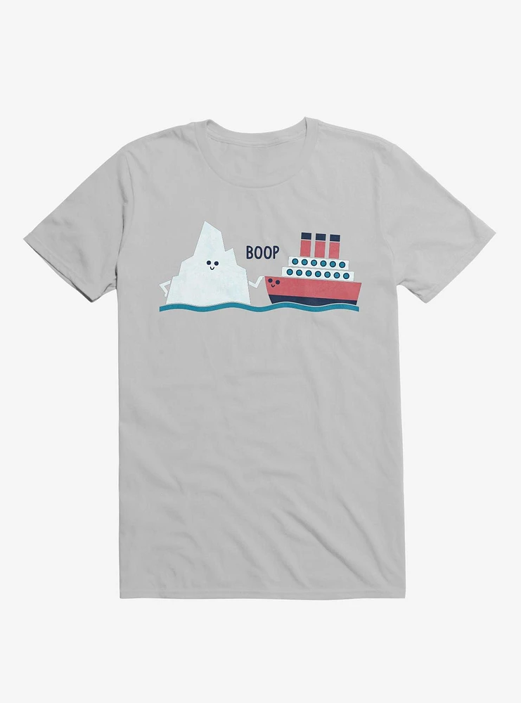 Iceberg Boop Ship Ice Grey T-Shirt