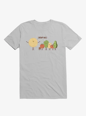 Food Group Hug Ice Grey T-Shirt