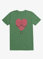 Heart Making Hands Irish Green T-Shirt