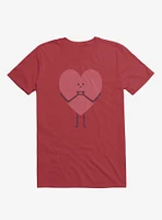 Heart Making Hands Red T-Shirt