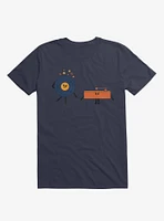 Dizzy Record With Player Navy Blue T-Shirt