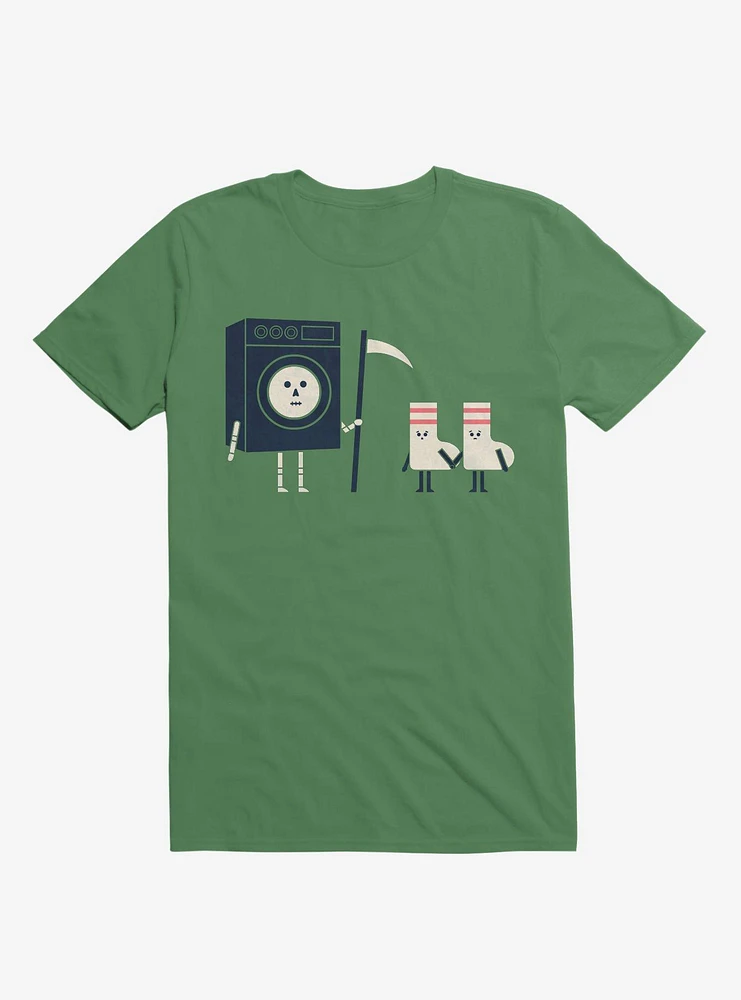 Grim Washer VS. Socks Irish Green T-Shirt