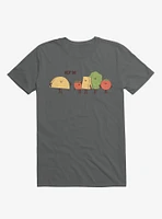 Taco Hop In! Fixings Charcoal Grey T-Shirt