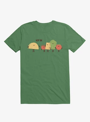 Taco Hop In! Fixings Irish Green T-Shirt