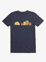 Taco Hop In! Fixings Navy Blue T-Shirt