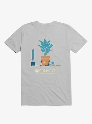 Indoor Comfy Plant Ice Grey T-Shirt