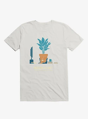 Indoor Comfy Plant White T-Shirt