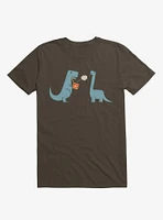 Meteor Jack The Box Dinosaurs Brown T-Shirt