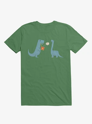 Meteor Jack The Box Dinosaurs Irish Green T-Shirt