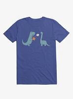 Meteor Jack The Box Dinosaurs Royal Blue T-Shirt