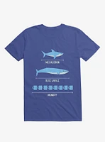 The Longest Things Megalodon, Blue Whale, Monday Royal T-Shirt