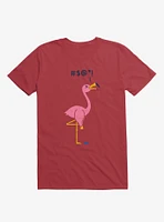 Ouch! Flamingo Red T-Shirt