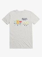 Party's Over Someone Called The Cups White T-Shirt