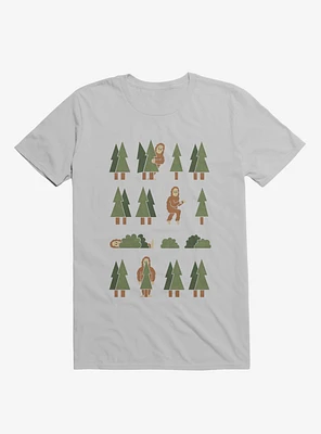 Bigfoot Forest Ice Grey T-Shirt