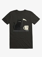 Impending Doom Cat Vs. Cup T-Shirt
