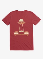 The Sushi Abduction Red T-Shirt