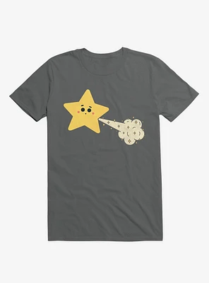 Sparkle Tooting Star Charcoal Grey T-Shirt