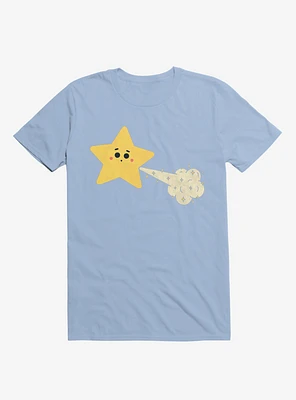 Sparkle Tooting Star Light Blue T-Shirt